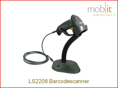 Zebra LS2208 black Barcode Scanner, Strichcodeleser, Lecteur code à barres | mobit.ch