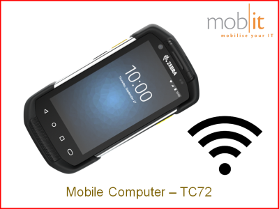 Zebra TC72 Mobile Computer, Android, WLAN | ☎ 044 800 16 30, info@mobit.ch