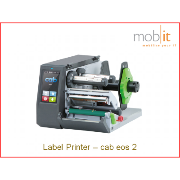 cab EOS2 Label Printer, Etikettendrucker, Imprimante d'étiquettes, Stampante per etichette | ☎ 044 800 16 30, mobit.ch