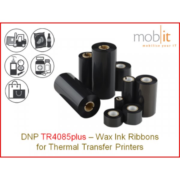 DNP TR4085 - Ink Ribbon, Farbband, Ruban encreur, Nastri per stampanti |☎ 044 800 16 30, info@mobit.ch