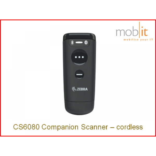 Zebra CS60 Companion Scanner, cordless | ☎ 044 800 16 30, info@mobit.ch