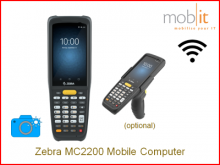 Zebra MC2200 Mobile Computer, Camera | ☎ +41 44 800 16 30, info@mobit.ch