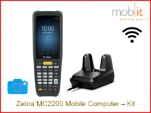 Zebra MC2200 Mobile Computer and Cradle, Camera | ☎ +41 44 800 16 30, info@mobit.ch