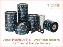 Armor-Iimak inkanto APR6 - TTR Wax/Resin Ribbons │☎ 044 800 16 30 | ★ info@mobit.ch