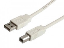 USB 2.0 Kabel 1,8 m, Stecker A>B M/M
