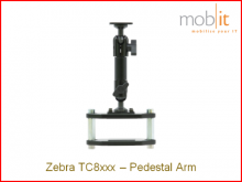 Zebra TC8xxx Touch Computer - Pedestal Arm