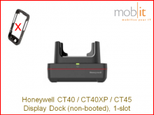 Display Dock für CT40 ohne Schutzrahmen, 1-slot