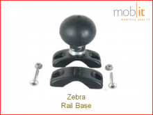 Zebra Rail Base, 2.0 - 2.5 inch