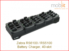 Batterieladestation zu Zebra RS5100 / RS6100, 40-fach