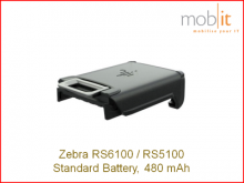 Standard-Batterie für Zebra RS5100 / RS6100, 480mAh