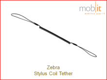 Zebra Coiled Tether for Stylus