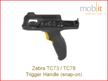 Zebra TC73 / TC78 Snap-On Pistol Grip Trigger Handle