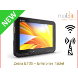 Zebra ET65, 10-pouces, Android, Wi-Fi, 5G, Standard Battery