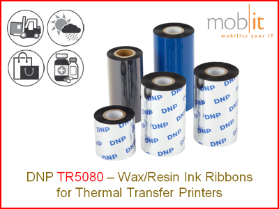 DNP TR5080 - Ink Ribbon, Farbband, Ruban encreur, Nastri per stampanti |☎ 044 800 16 30, info@mobit.ch