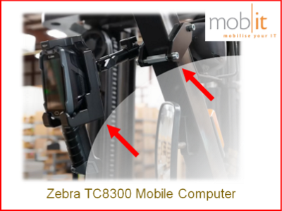 Zebra TC8300 Touch Computer, Forklift | ☎ 044 800 16 30, info@mobit.ch