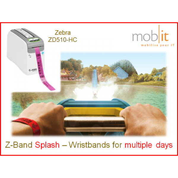 Zebra Z-Band Splash Wristbands, Armbänder, Bracelets |☎ 044 800 16 30, mobit.ch
