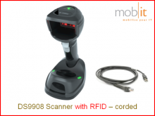 Zebra DS9908 Scanner with RFID - corded | ☎ 044 800 16 30, info@mobit.ch