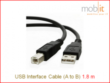 USB Interface Cable, 1.8 m (A to B)