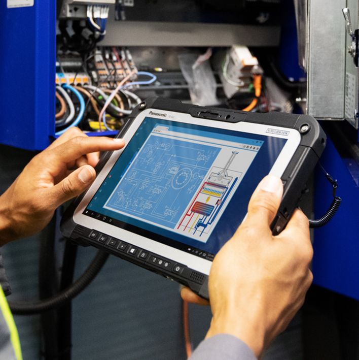 Panasonic Toughbook G2 est une tablette durcie avec Windows 10 pour l'industrie et les services sur le terrain