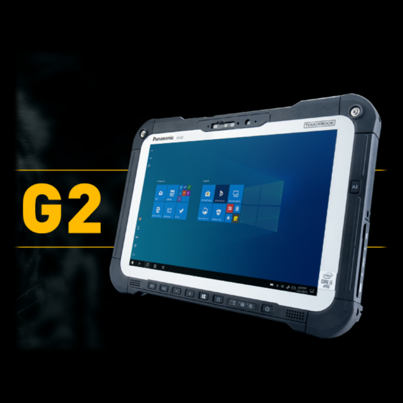Panasonic Toughbook G2, une tablette ducie avec Windows 10, est idéale pour l’industrie, la logistique et les interventions terrain