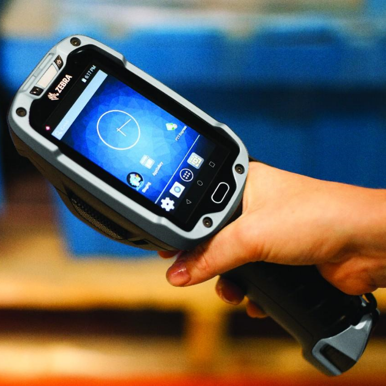 Touch Computer portable et durci pour une capture efficace des codes-barres en entrepôt, logistique et production