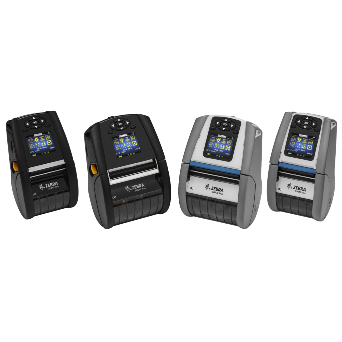 Imprimantes mobiles Zebra ZQ600 Plus pour étiquettes et reçus en intérieur et extérieur