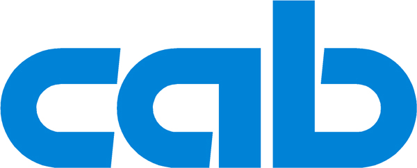 Logo de CAB - spécialiste des imprimantes d’étiquettes, marquage et solutions d’identification industrielle