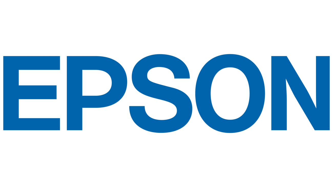Logo Epson - imprimantes couleur et étiquettes pour bureaux, industries et logistique