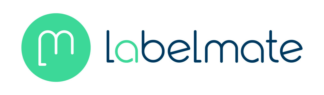 Logo Labelmate pour enrouleurs d’étiquettes, dérouleurs et solutions de découpe