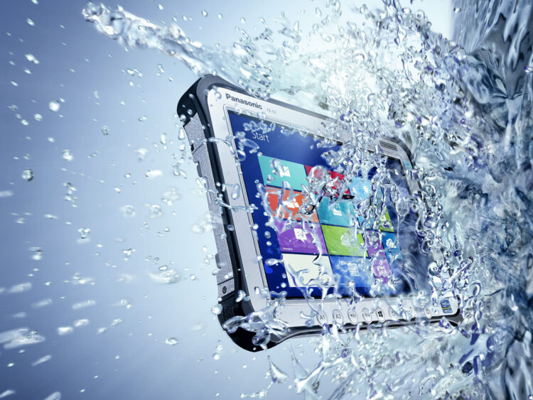 Panasonic Toughbook FZ-G1 Rugged Tablets mit Windows - robuste, wasserdichte Industriegeräte mit lichtstarkem Bildschirm für anspruchsvolle Arbeitsumgebungen
