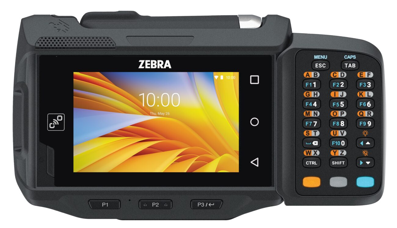 Zebra Wearable Computer WT6300 mit Tastatur für mobile Datenerfassung und freihändiges Arbeiten in der Logistik
