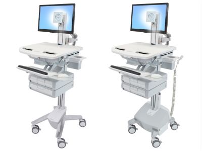 Ergotron Style View | Medical Caddy, Computerwagen, Chariots médicaux