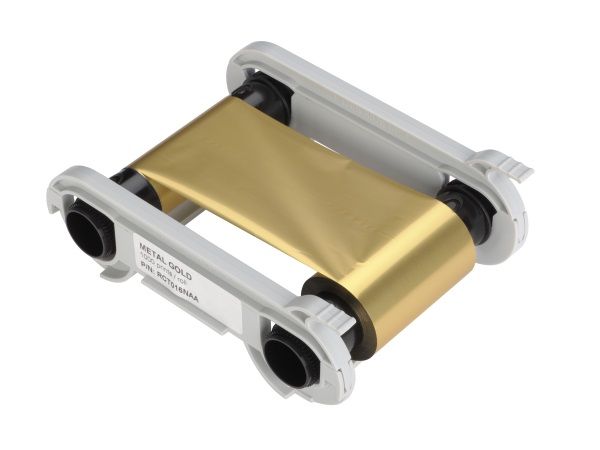 Gold Monochrome Farbband zu Primacy / Zenius Kartendrucker