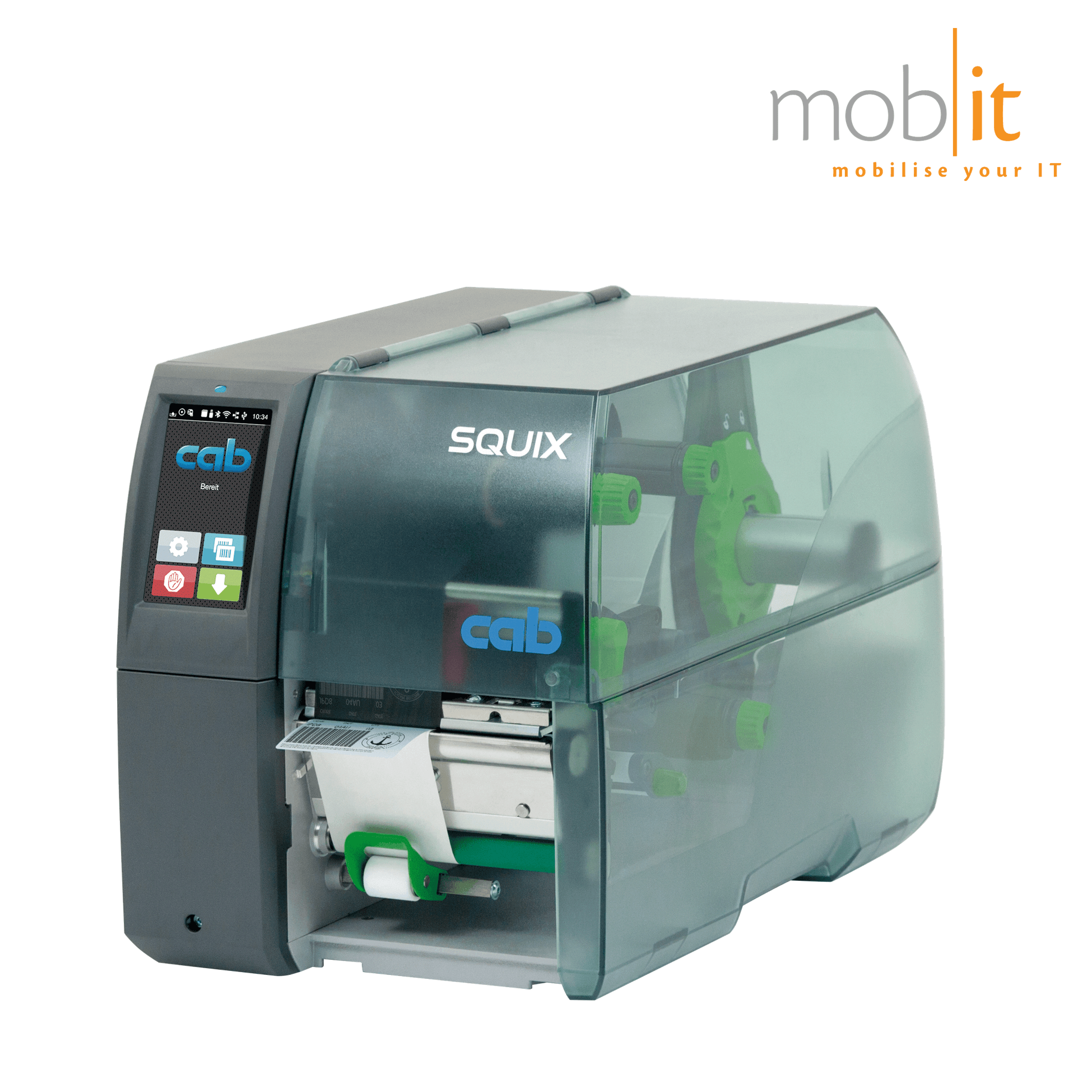 cab SQUIX 4P Label Printer, Etikettendrucker, Imprimante d'étiquettes, Stampante per etichette