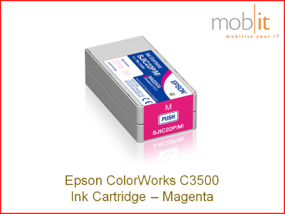 Epson C3500 Tintenpatrone magenta/rot - SJIC22P(M)