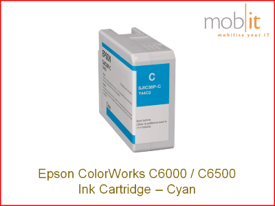 Epson C6000/C6500 Tintenpatrone cyan/blau - SJIC36P(C)