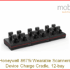 Honeywell 8675i Wearable Scanner, Device Charge Cradle, 12-bay