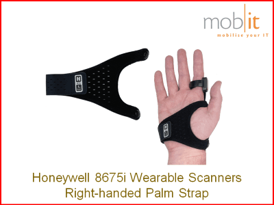 Honeywell 8675i Wearable Scanner, Palm Strap right-handed
