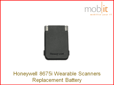 Honeywell 8675i Wearable Scanner, Replacement Battery