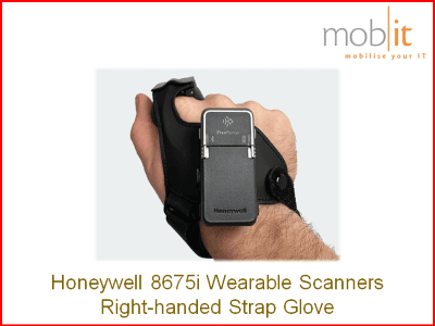 Honeywell 8675i Wearable Scanner, Strap Glove right-handed