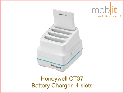 Battery Charger for Honeywell CT37 Healthcare, 4 slots