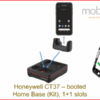 Home Base for Honeywell CT37 Mobile Computer (with protective boot)