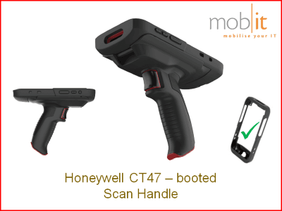 Honeywell CT47 Mobile Computer - Scan Handle, booted