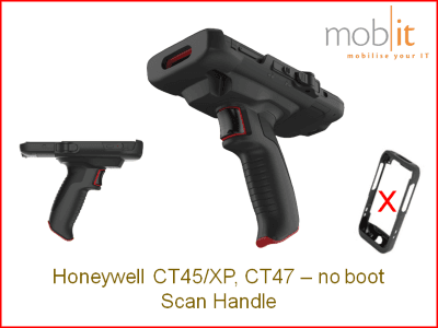Honeywell CT47 Mobile Computer - Scan Handle, non-booted