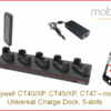 Honeywell CT47 Mobile Computer - Charge Dock, 5-slots, non-booted