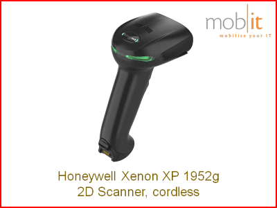 Honeywell Xenon 1952g Scanner, sans fil, noir