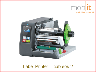 cab EOS2 Label Printer, Etikettendrucker, Imprimante d'étiquettes, Stampante per etichette