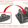 Zebra MC3300 Mobile Computer | Cradle Adaper (MC32)