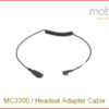 Zebra MC3300 Mobile Computer | Headset Adapter Cable