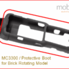 Zebra MC3300 Protective Boot for Brick Rotating Model